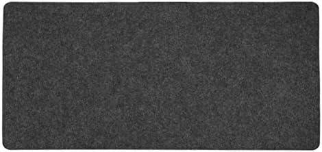 700x330mm Large Office Desk Mat Modern Table Keyboard Computer Mouse Pad Wool Felt Laptop Cushion Desk Mat Gaming Mousepad Mat,Full Gray