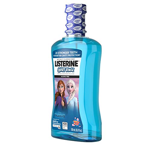 Listerine Smart Rinse Kids AlcoholFree Anticavity Fluoride Mouthwash