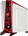 Corsair CC-9011083-WWCORSAIR CARBIDE SPEC-ALPHA Mid-Tower Gaming Case- White/Red