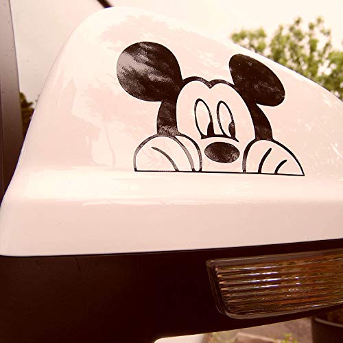 Mice Mouse Peeking Inspired Novelty Car Stickers/Light Switch Stickers Wall Decal (Set of 2