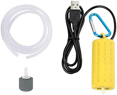 Amysports Usb エアーポンプ 釣り ポンプ ブクブク 釣り用 酸素ポンプ 生き餌 エビ活かし 鮎 アジ 金魚 水槽 バケツ バッカン クーラーボックス 釣り具