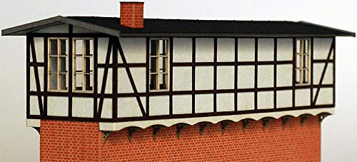 modellbahn-exklusiv Stellwerk Stadtlohn der WLE, Lasercut-Bausatz, Spur H0, 1:87 – Bild 5