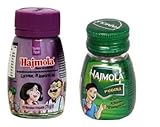 Dabur Hajmola IMli (Tamarind) & Pudina (Spearmint) Digestive 240 Tablets 132 g - (Hajmola - The Tasty 'Fun-Filled' Digestive) Combo Pack 2 In 1 160