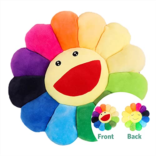 zuoshini Flower Plush Pillow, Sunflower Murakami Pillow Soft