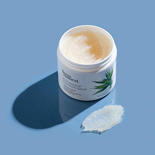 Rose Cleansing Balm - Natural Facial Cleanser & Makeup Remover with Coconut Oil and Manuka Honey - Instantly Removes Waterproof Mascara & Face Makeup - Gently Double Cleanse and Purify Skin - 4 oz - Thumbnail 2
