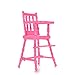 Dengguoli 1 Pc Doll Baby Plastic High Feeding Chair Dollhouse Furniture