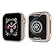 AdMaster Screen Protector Compatible with Apple Watch Series 4 40mm, Full Around Protective Clear Case Ultra-Thin Rose Gold TPU Cover Compatible with iWatch Series 4