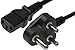 SF Cable 6ft South Africa Industrial 3-pin Plug to IEC C13 Power Cord