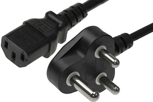 SF Cable 6ft South Africa Industrial 3-pin Plug to IEC C13 