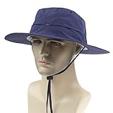 Connectyle Unisex Men's Outdoor Sun Hat Summer Wide Brim Bucket Hats Boonie Fishing Hunting Hiking Hat