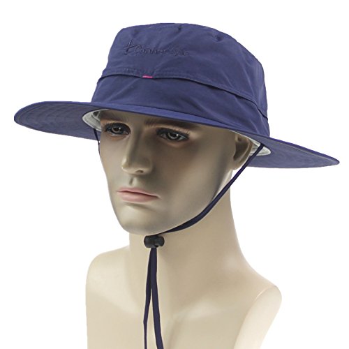 Connectyle Unisex Men's Outdoor Sun Hat Summer Wide Brim Bucket Hats Boonie Fishing Hunting Hiking Hat