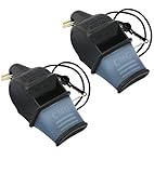 Fox 40 Sonik Blast CMG Sports & Safety Whistle + Lanyard (Multiple Colors) - 2 Pack