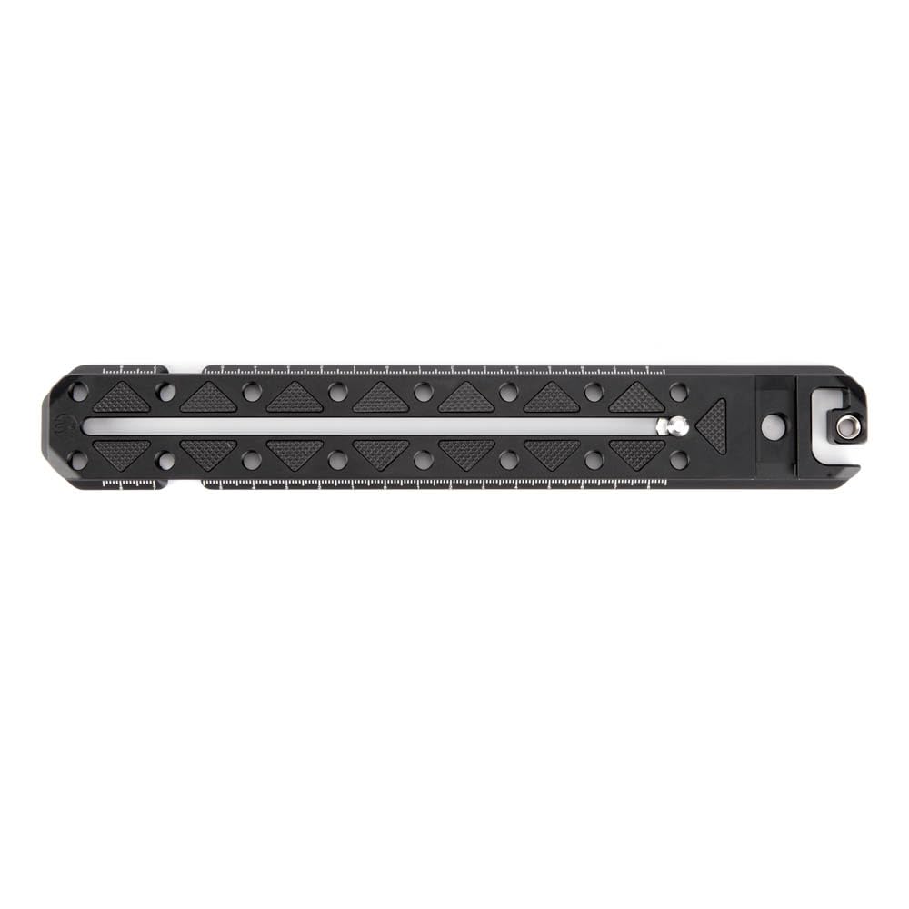 3 Legged Thing Ultra Plate – 250mm Arca-Swiss Compatible Long Quick Release Plate | Multi-Mount for Cameras, Monitors & Accessories (Darkness)