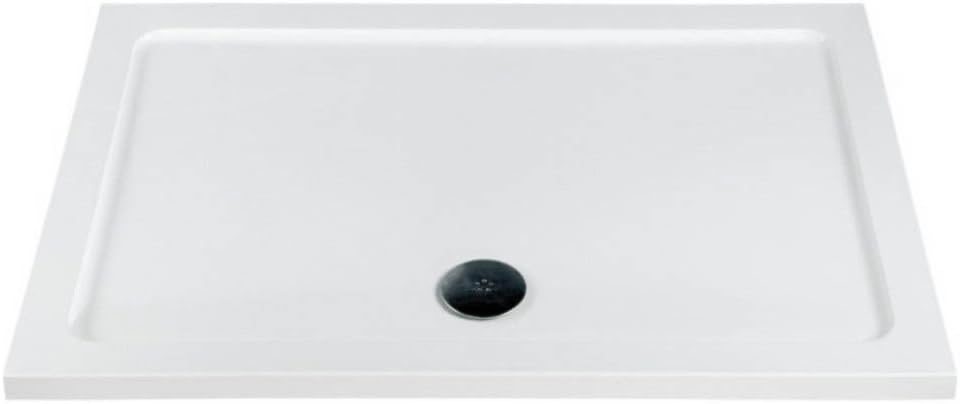 MX Low Level Stone Resin Shower Trays with FREE Waste | All Sizes | 30 YEAR Warranty | UK Manufactured (Rectangular - 1700 x 800mm)