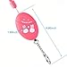 iDaye Lovely Emergency Personal Alarm/Keychain -Elderly/Kids Tracker, Self Defense Electronic Device with 130 db, Perfect for kids, Elderly, Women Work at Night, Adventurer. (Pink )