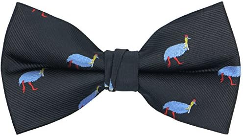 OCIA Dinosaur Shark Alligator Music Pre-Tied Bow Tie Pattern Adjustable Bowties for Mens & Boys