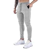 Wangdo Men's Slim Joggers Gym Workout Pants,Sport