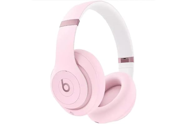Beats Studio Pro - Wireless Noise Cancelling Over-The-Ear Headphones - Matte Pink (Renewed)