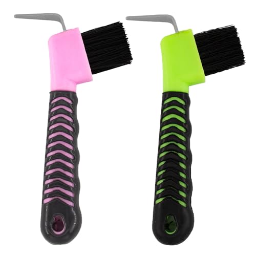 KURSHOW Stiff Bristled Hoof Pick