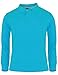BCPOLO Men's Polo Shirt Cotton Pique Polo Shirt Long Sleeve Polo Shirt