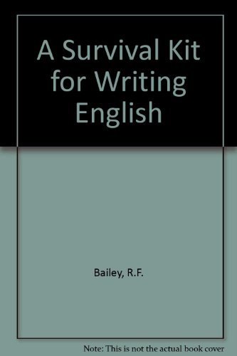 Download A Survival Kit for Writing English