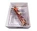 Gary Rosenthal Jewish Wedding Glass Mezuzah with Non Kosher Scroll Handmade in the USA