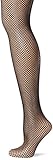 Leg Avenue Women's Plus-Size Backseam Fishnet Pantyhose, Black, Plus Size
