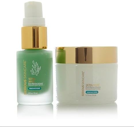 Serious Skincare ULTRA-MARE Pure Marine Infusion Concentrated Creme & Serum