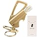 XIFEI Keychain Bottle Opener and Matchstick Fire Starter Great Kerosene Refillable Keychain Lighterthumb 1