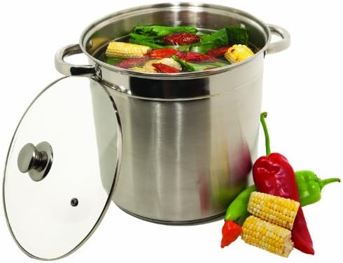 Heuck 12-Quart Encapsulated Stockpot with Glass lid