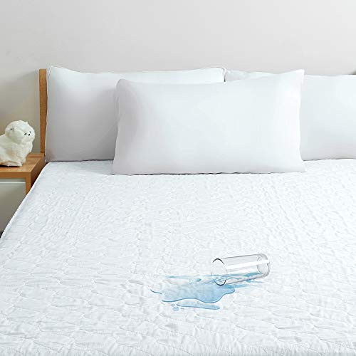 oakome Waterproof Mattress Protector Queen - Highly Absorbent Mattress Pad Protector Cover with Dust Mite Proof, Bed Bug Proof, Breathable Fitted Sheet (60 x 80 inch) - Thumbnail 7