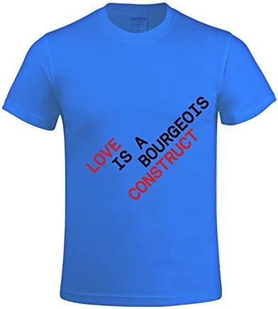 Pet Shop Boys Love Is A Bourgeois Construct Men T Shirts Crew Neck Short Sleeve
