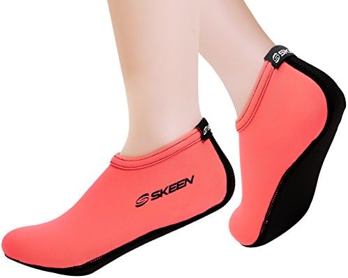 Skeen Ultra Lightweight Water Shoes Aqua Socks (6. XXL (US W: 10.5~11.5, M: 9.5~10.5), Orange)