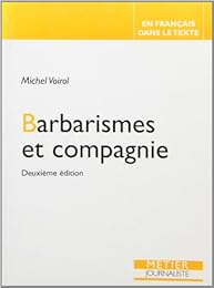 Barbarismes et compagnie