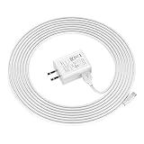 Ztotop Kindle Fire Fast Charger,[UL Listed] AC Adapter 2A Rapid Charger with 5.0 Ft Micro-USB Cable for Kindle Fire HD 7 8 10 Tablet and Phones Kids Edition HD 7" 8" 10.1" ,Tab Power Supply Cord White
