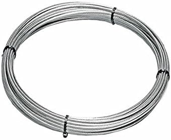 1/8" Stainless Steel Cable. Railing Assembly (50 or 100 feet Length) (100ft)