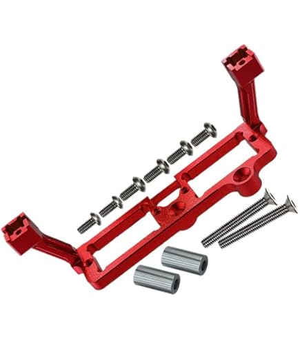 TRX-4 Upgrade Parts Aluminum Center Gear Box For Traxxas TRX-4 & TRX-6 - Red Diff Lock Servo Mount Upgrade Traxxas TRX-4 Accessories