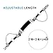 GHIJKL Compatible Fitbit Alta Bands, Fitbit Alta HR Bands, Replacement Leather Cord Wristbands with Beautiful Accessories for Fitbit Alta HR (Silver)