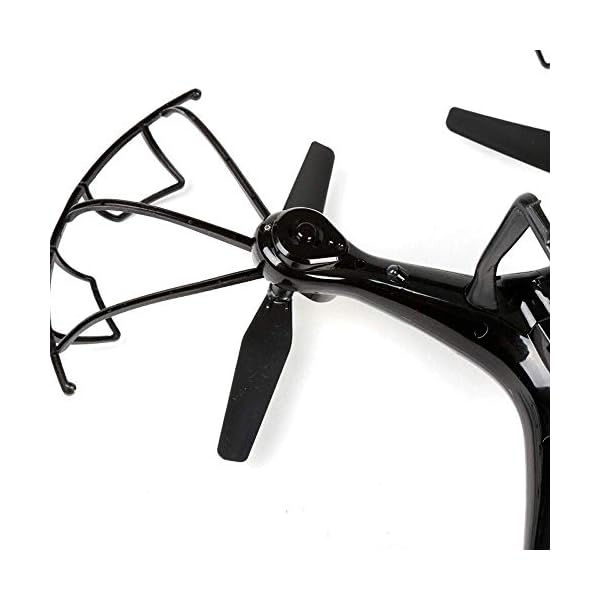 Fernbedienungsauto, Drohnen mit Kameras, Quadcopter-Drohne mit Wifi FPV 720P HD-Kamera, Höhe Hold & Headlessmode… – Bild 8
