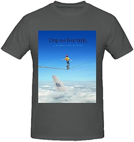 Heeloo Men's Dream Theater A Dramatic Turn of Events Personalized Big T Shirt