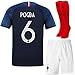 FC FirstClass 2018 Football Soccer Club Navy Blue Home Kit Short Sleeve Jersey Outfit Kids 3-12 Years Suit &Socks