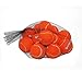 SCIROKKO 12 Pack Dog Squeaky Tennis Balls for Pet Playing Fetching, Orange Attractive Toys - 2.5 inches