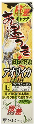 がまかつ お墨付きアオリイカ仕掛はねあげ式 Lの商品画像