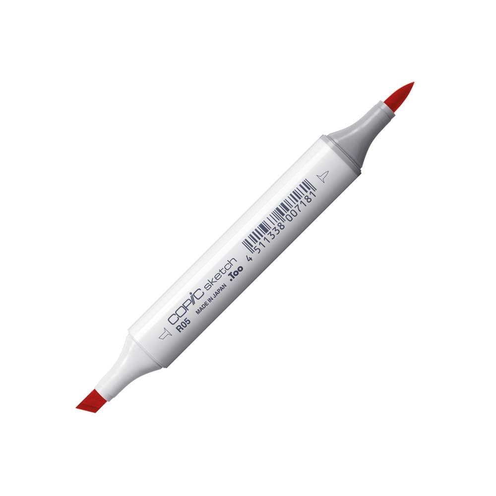 Copic Sketch Coloured Marker Pen - (R-05) Salmon Red, For Art & Crafts, Colouring, Graphics, Highlighter, Design, Anime, Professional & Beginners, Art Supplies & Colouring Books — image 1