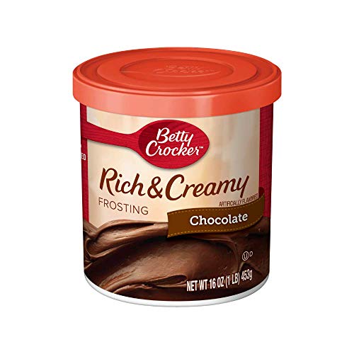 Betty Crocker Triple Chocolate Fudge Cake Mix and Chocolate Frosting