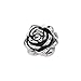 Designer Stainless Steel Rose Pendant for Women and Girls - Large - Medium or Small