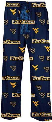 West Virginia Mountaineers Men's Blue NCAA Keynote Pajama Pants (M=32-33)