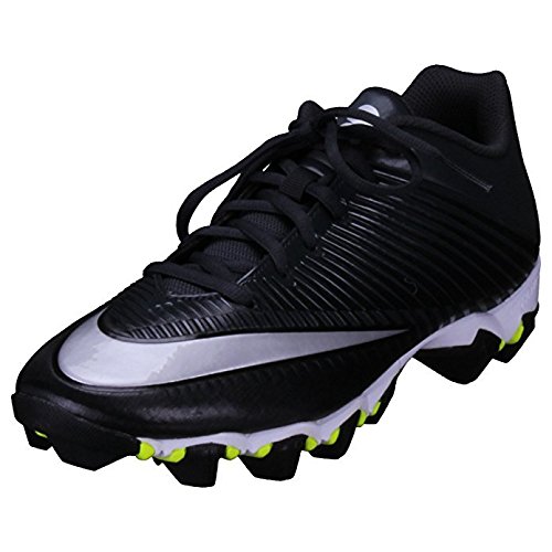 Nike Men's Vapor Shark 2 Football Cleat Black/Anthracite/Metallic Silver Size 10.5 M US