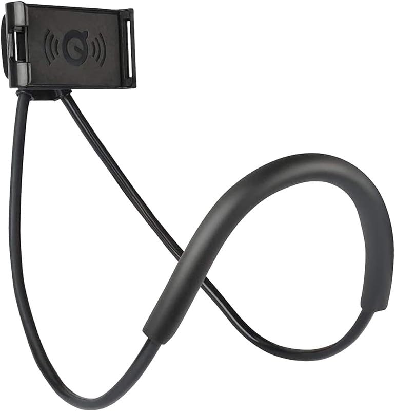 Photo 1 of ?Universal Neck-Hanging Phone Stand: 360° Rotating, Hands-Free Holder for Multiple Functions (4.7-6.7" Screens)