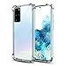OTBBA Samsung Galaxy S20 Plus Case, Clear Slim Cases with Soft TPU Anti-Yellow/Scratch/Reinforced Corner Protection Cover for Galaxy S20+ (6.7inch)